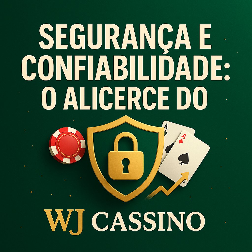 Segurança e Confiabilidade: O Alicerce do Wj Cassino
